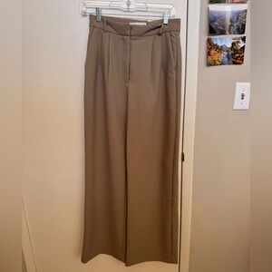 A&F Sloane Tailored Pants Brown